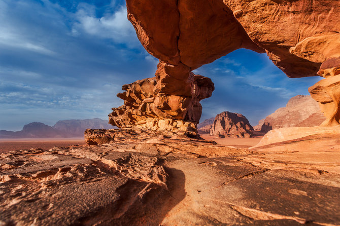Įmonės nuotr./„Wadi Rum“ dykuma Jordanijoje