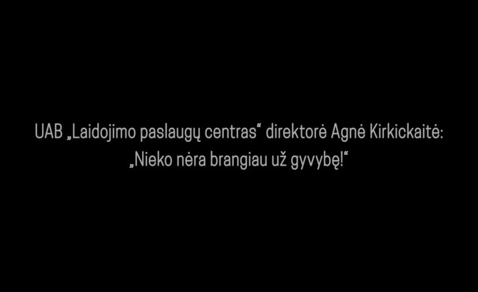 Įmonės nuotr./Pagalbos kortelė