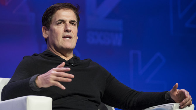 CNBC nuotr. /Mark Cuban