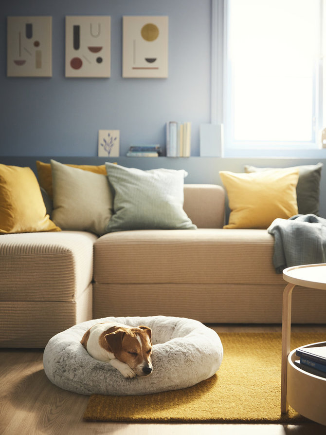 „IKEA“ nuotr./Kaip atnaujinti namus išleidžiant iki 15 eurų? Į pagalbą pasitelkite tekstilę