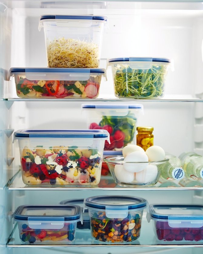 „IKEA“ nuotr./Maisto likučių laikymas šaldytuve