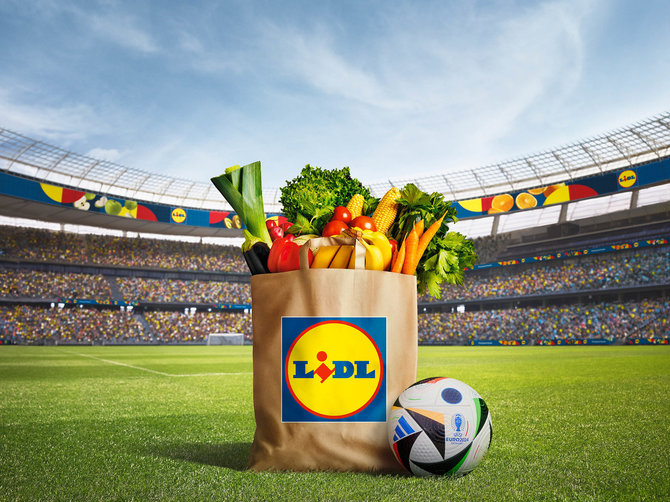 „Lidl“ nuotr./„Lidl“ pirkėjams – išskirtinė galimybė laimėti bilietus į „UEFA EURO 2024“ rungtynes