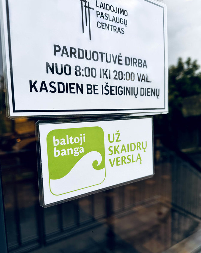 „Laidojimo paslaugų centras“ nuotr./Po „Laidojimo paslaugų centro“ parašu – skaidraus verslo ženklas