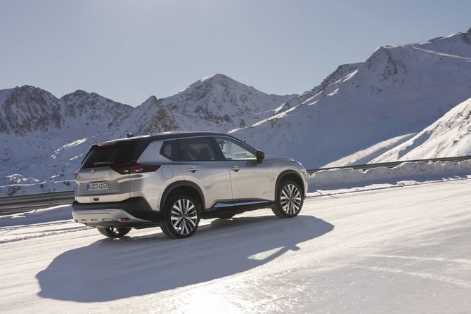 „Nissan“ nuotr./X-Trail e-4ORCE