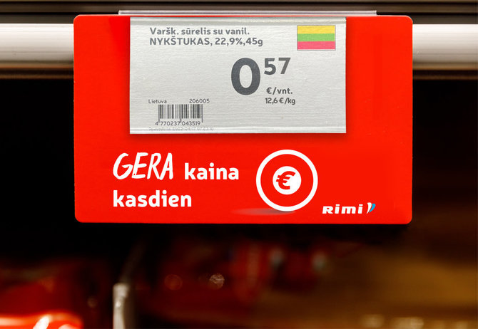 „Rimi“ nuotr./Gera kaina kasdien