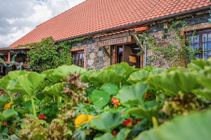 Pakruojo dvaro archyvo nuotr./Nepaprasti Žolinės atradimai: išvyskite unikalų gėlyną, kurį galima... suvalgyti