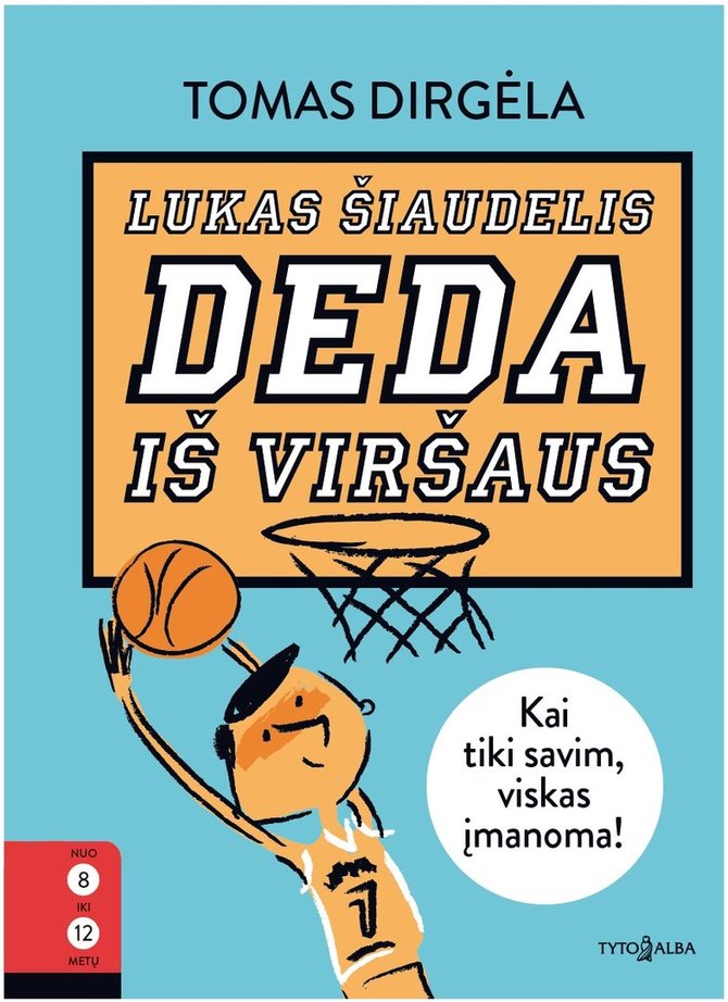 Lukas Šiaudelis deda iš viršaus