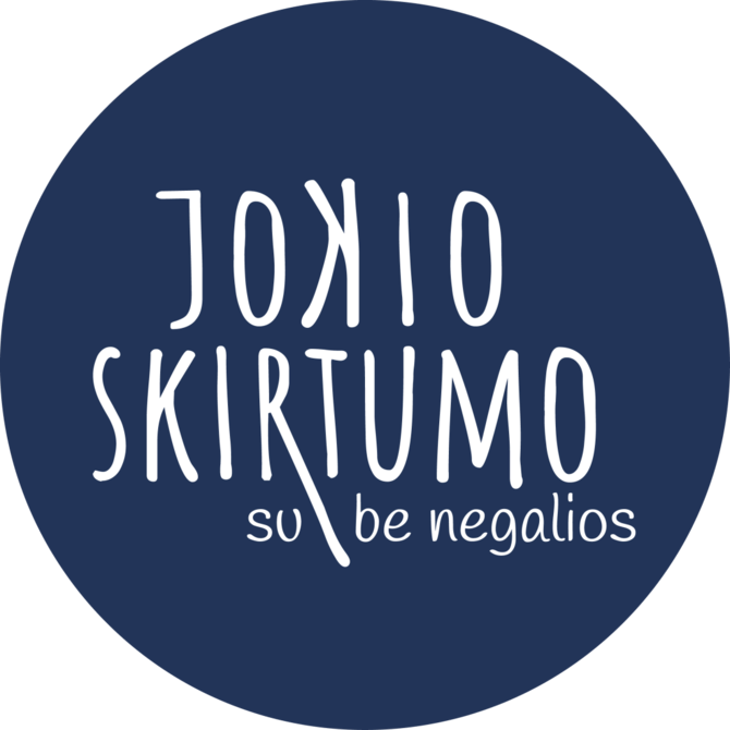 Jokio skirtumo logo