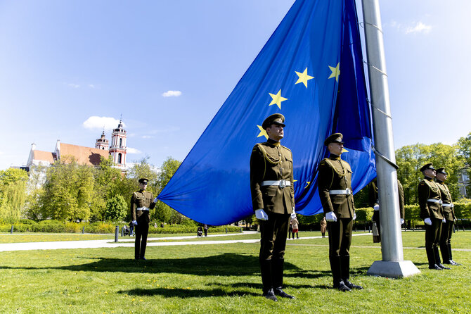 Vyriausybės kanceliarijos nuotr./Ceremonija