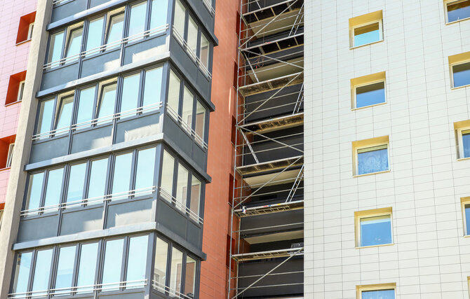 APVA nuotr. /Daugiabučių renovacija Lietuvoje. 