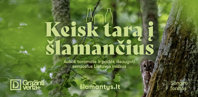 USAD nuotr. /,,Keisk tarą į šlamančius“ vizualas