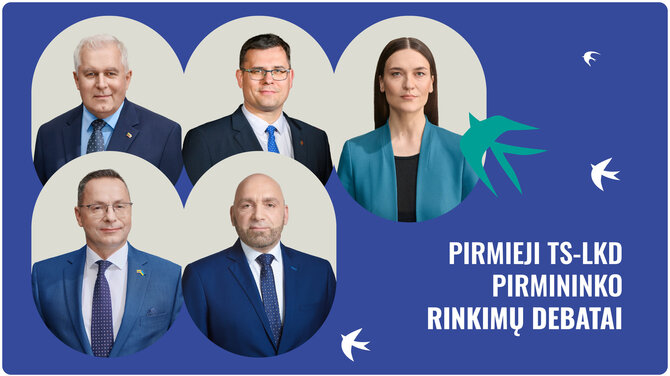 TS-LKD nuotr. /Pirmieji atviri TS-LKD pirmininko rinkimai – jau šį vasarį