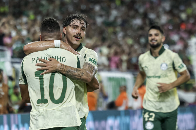 Vida Press nuotr./,,Palmeiras“ komandos futbolininkai