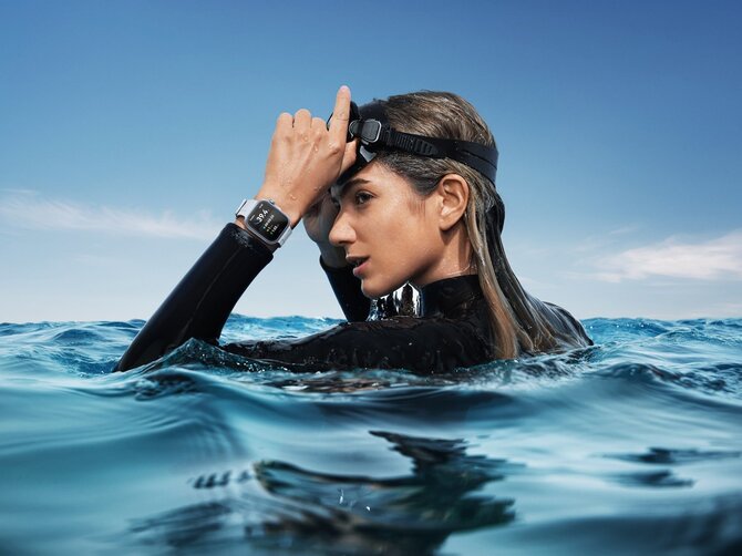„Huawei“ nuotr. /Nardymas su „Huawei Watch Fit 4 Pro“