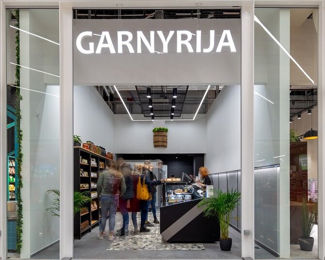 Bendrovės nuotr./Parduotuvė ,,Garnyrija“