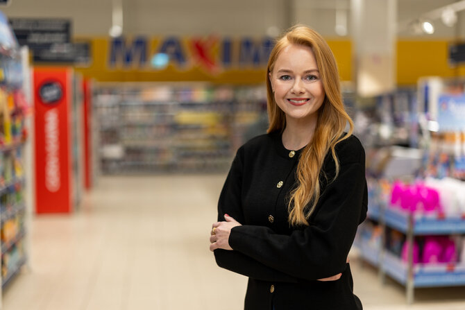 Bendrovės nuotr./Ugnė Kačinskaitė, prekybos tinklo „Maxima“ Procesų ir kokybės valdymo departamento direktorė