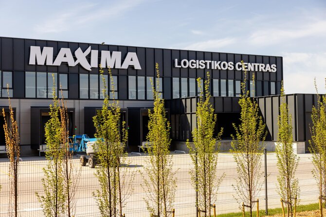 Bendrovės nuotr./MAXIMA logistikos centras