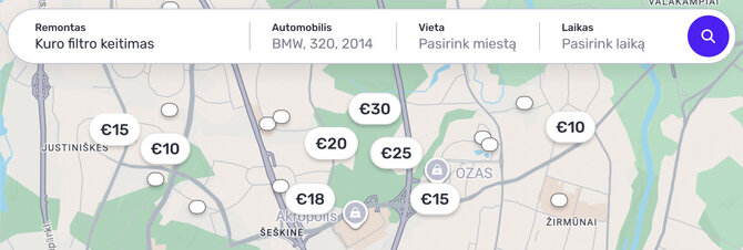 „Nevažiuoja“ nuotr./Autoserviso paslauga