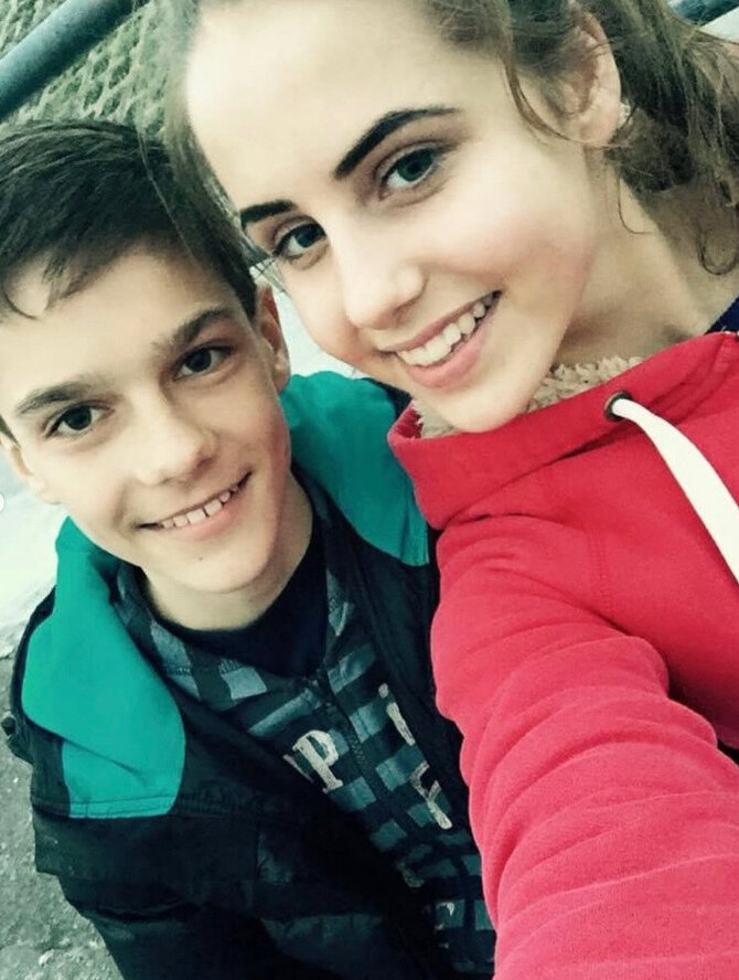Asmeninio albumo nuotr./Laura Sabaliauskaitė ir Matas Vareika