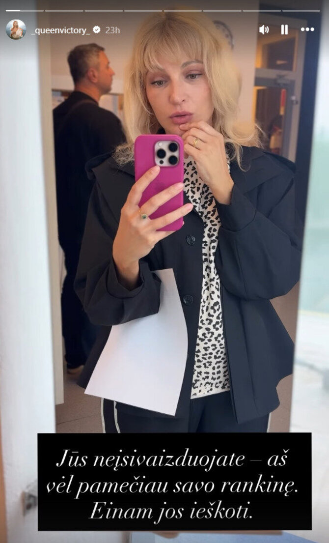 „Instagram“ nuotr./Viktorija Jakučinskaitė