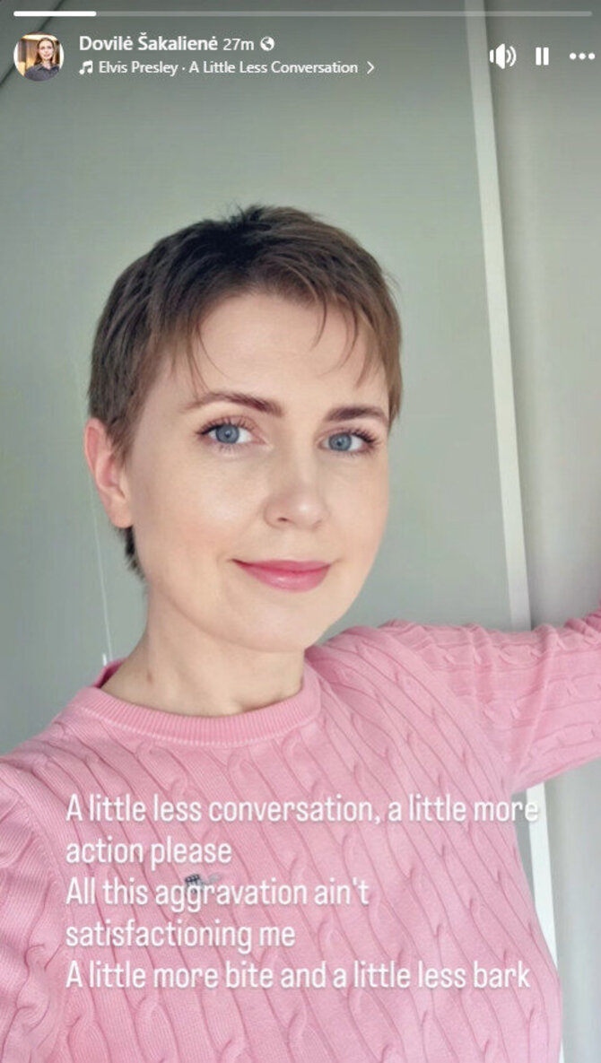 „Instagram“ nuotr./Dovilė Šakalienė