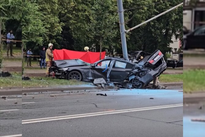 Stop kadras/Avarija Žirmūnuose