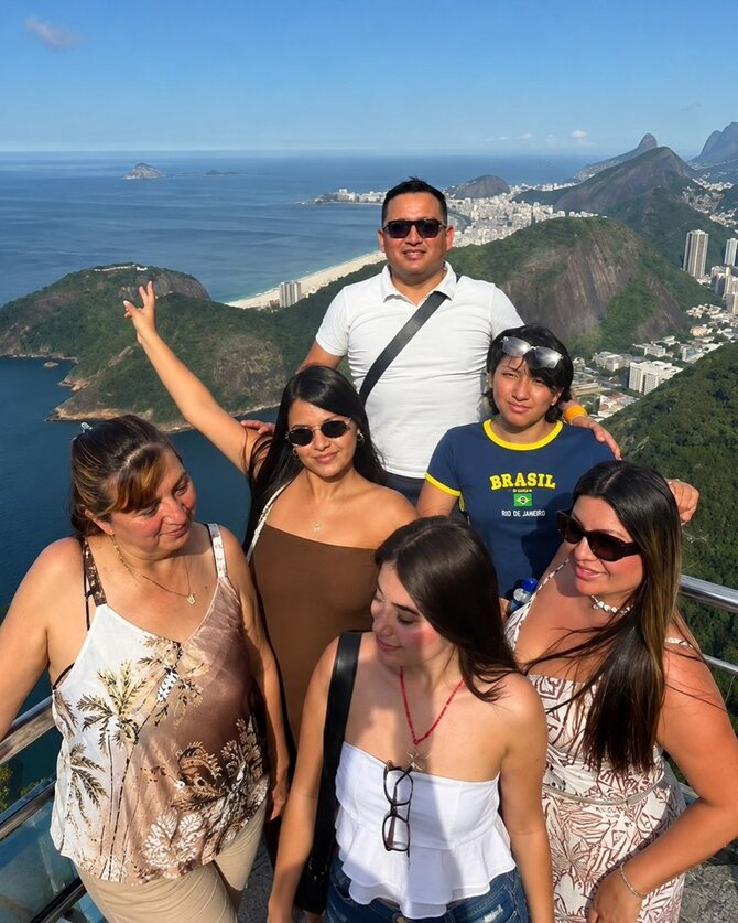 „Instagram“ nuotr./Sofia Murillo su šeima