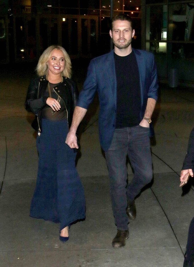 Vida Press nuotr./Hayden Panettiere ir Brianas Hickersonas