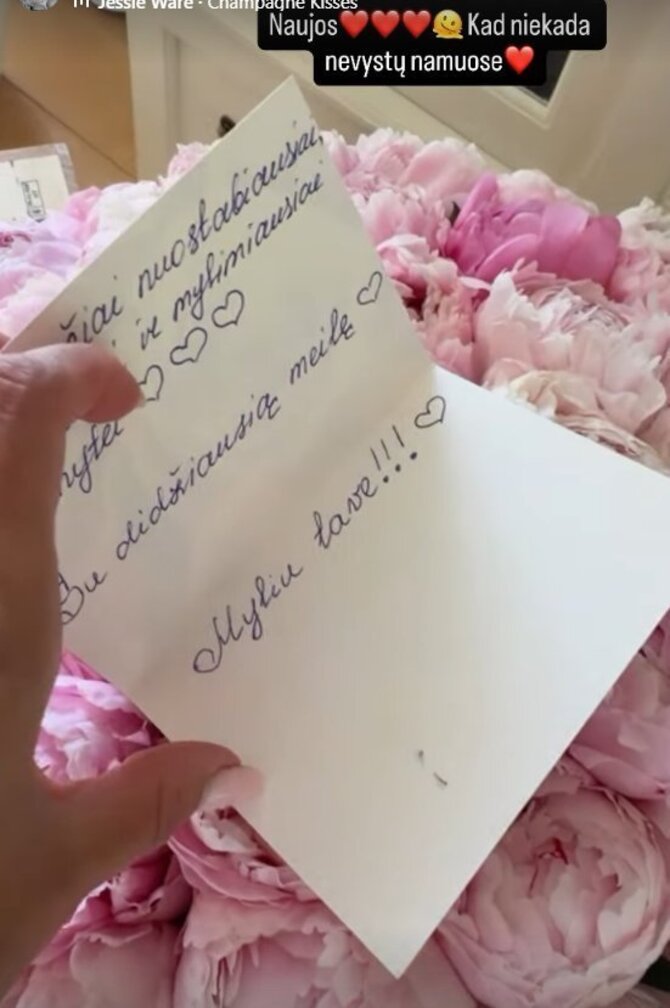 „Instagram“ nuotr./Oksanos Pikul puokštė