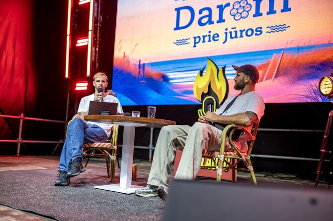 Organizatorių nuotr./„Darom prie jūros“