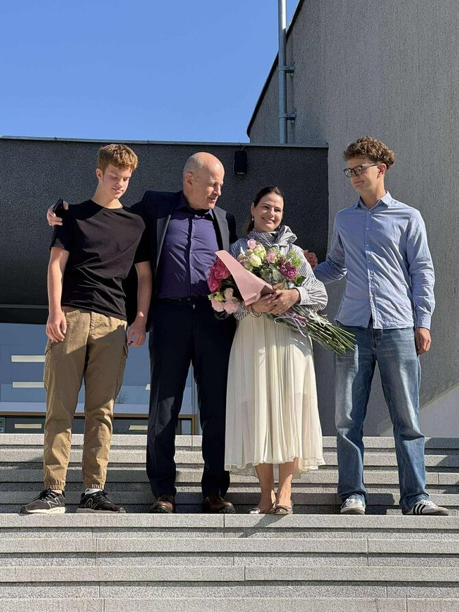 Asmeninio archyvo nuotr./Jurgos Gusarovienės ir Marko Šliamovičiaus vestuvės
