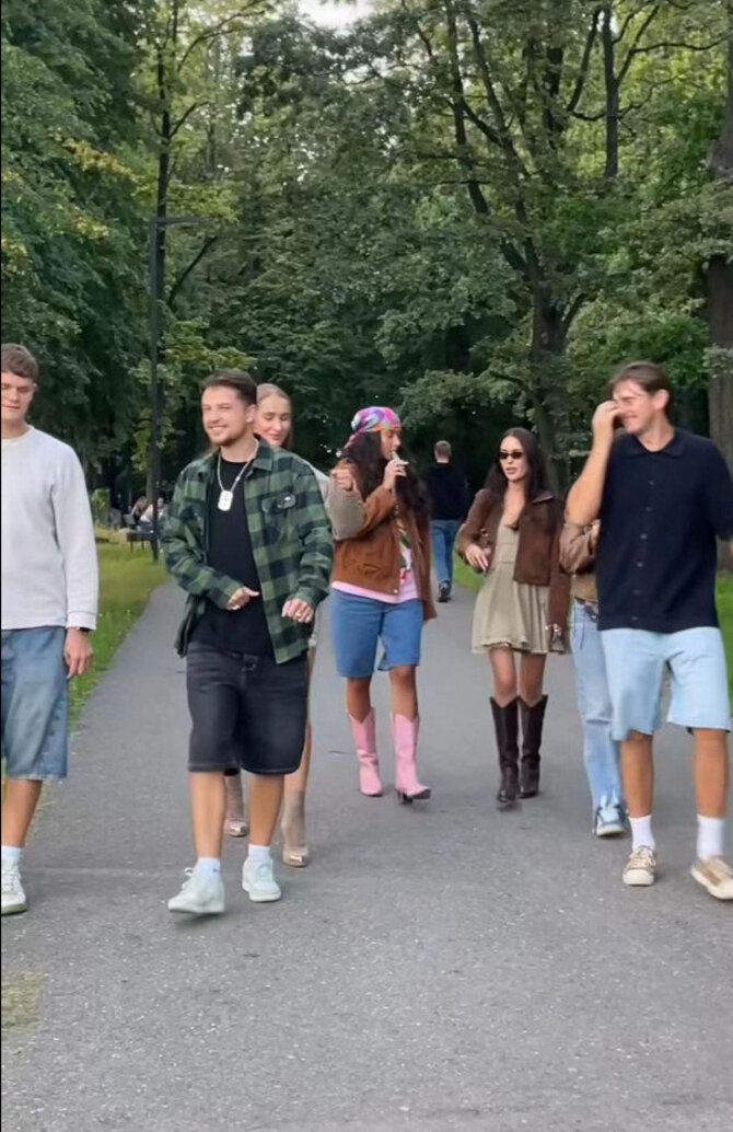 „TikTok“ nuotr./„TikTok“ įrašas