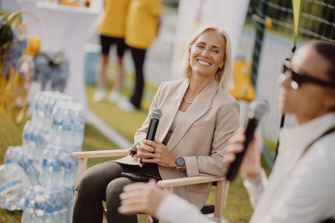 Organizatorių nuotr./Rūta Macikė ir Eglė Balčiūnaitė apie sporto mitus