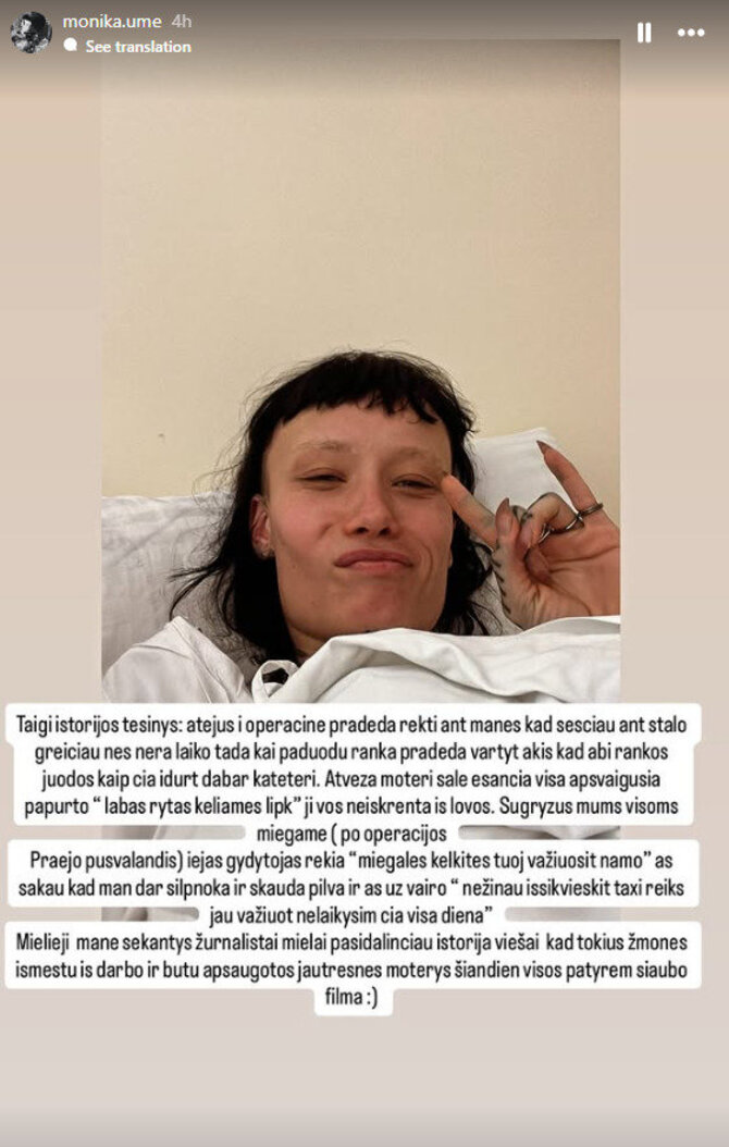 „Instagram“ nuotr./Monika Matukaitė