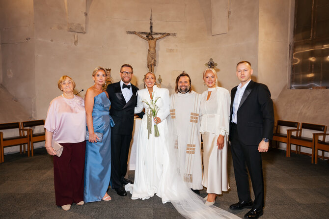 Martyno Stankaičio nuotr./Indrės Tarasevičiūtės ir Lauryno Pletkaus vestuvės