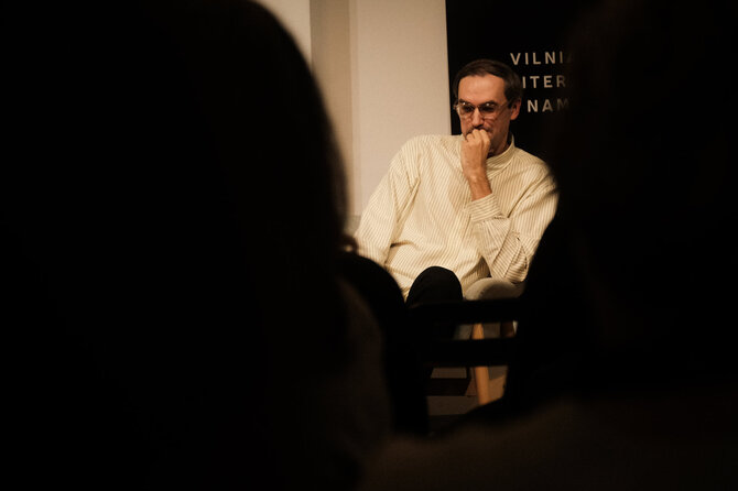 „Vilnius, Unesco literatūros miestas“ nuotr. /Tomas Ramanauskas, Marius Burokas. Diskusija apie skaitymą