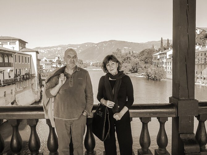 „Meno forto“ archyvas./Eimuntas Nekrošius ir Nadežda Gultiajeva