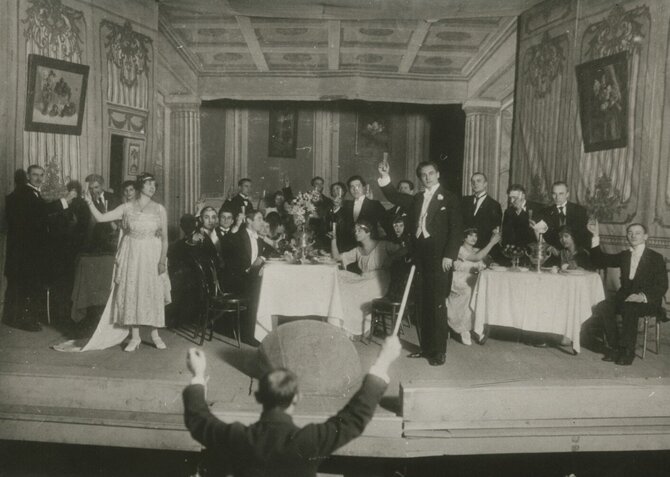 Lietuvos teatro, muzikos ir kino muziejaus nuotr. /Dainininkė, muzikos pedagogė, visuomenininkė ir dirigentė Adelė Galaunienė