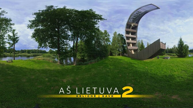Virtualios realybės kūrėjų nuotr. /Kadras iš virtualios realybės patirties „Aš Lietuva“. Antroji dalis