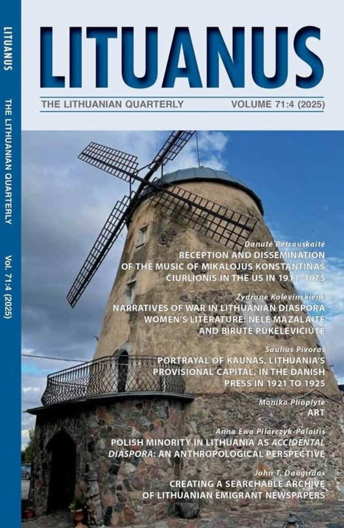 „Lithuanus“ žurnalo nuotr. /„Lithuanus“ viršelio nuotrauka