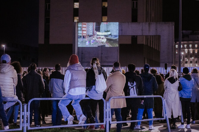 Vilniaus trumpųjų filmų festivalio nuotr. / „​​A Wall is a Screen“ peržiūra