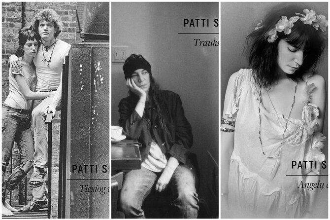 Leidyklos „Kitos knygos“ nuotr./15min koliažas/Patti Smith knygų viršeliai