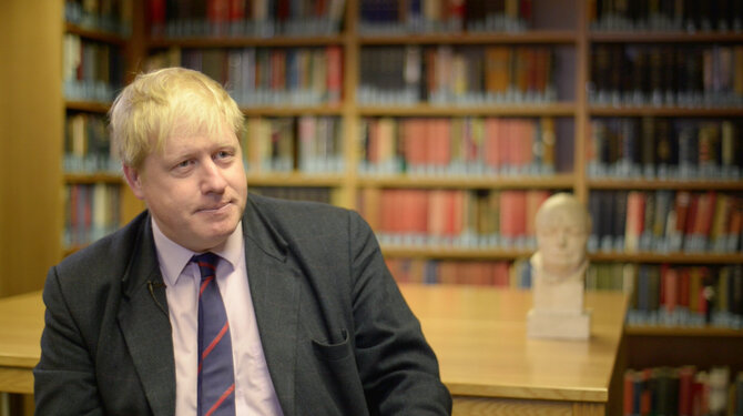 Stuarto Hackshawo/Leidyklos „Tyto alba“ nuotr./Borisas Johnsonas