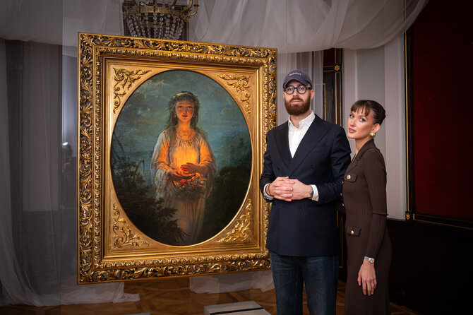 G.Grigėnaitės/LNDM nuotr. /Kolekcininkai Dominykas Šaudys ir Regina Šemiotaitė