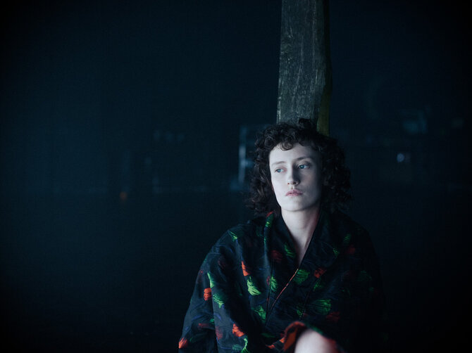 M.Norvaišo/Valstybinio jaunimo teatro nuotr./Rūta Jonikaitė spektaklyje „Chroma“ (rež. Naubertas Jasinskas, Maksym Teteruk)