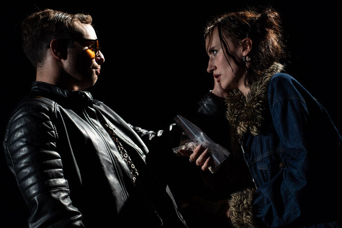 A.Gudo/Valstybinio jaunimo teatro nuotr. /Rūta Jonikaitė spektaklyje „Shopping and Fucking“ (rež. Jonas Kuprevičius)