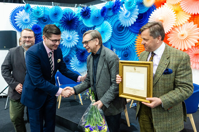 I.Juodytės nuotr. /Knygos „Mano Fabijoniškės“ (autorius – Romualdas Mieczkowskis) pristatymas