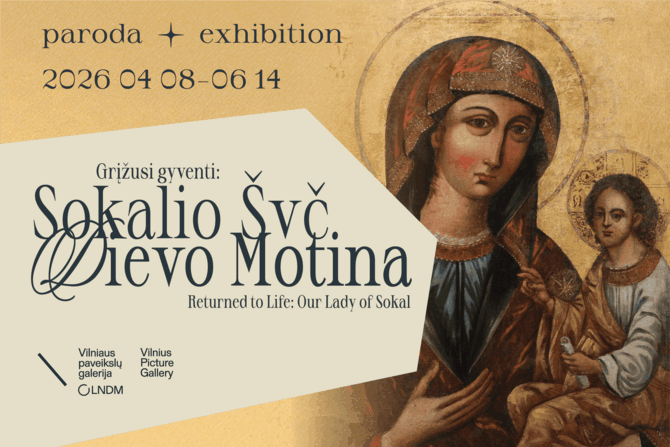 Lietuvos nacionalinio dailės muziejaus nuotr. /Grįžusi gyventi. Sokalio Švč. Dievo Motina. Dizainerė Ieva Jackutė
