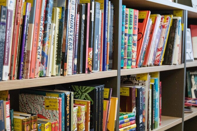 A.Mickevičiaus bibliotekos/M.Masaičio nuotr. /Komiksų skaitykla Adomo Mickevičiaus viešojoje bibliotekoje