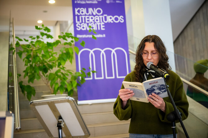 J.Petronio/Kauno literatūros savaitės nuotr. /Kauno literatūros savaitė